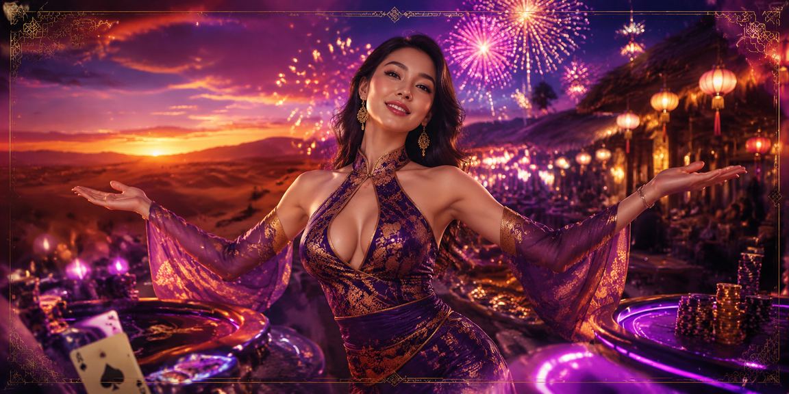 Người dùng tại Mũi Né chơi game jackpot trên điện thoại tại khu chợ đêm ven biển